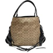 Pre-owned Canvas totes Coach Pre-owned , Brown , Dames