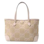 Pre-owned Canvas gucci-bags Gucci Vintage , Beige , Dames