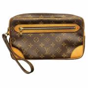 Pre-owned Canvas louis-vuitton-bags Louis Vuitton Vintage , Brown , Da...