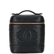 Pre-owned Leather chanel-bags Chanel Vintage , Black , Dames