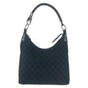 Pre-owned Canvas gucci-bags Gucci Vintage , Black , Dames