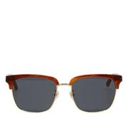 Pre-owned Plastic sunglasses Gucci Vintage , Brown , Dames