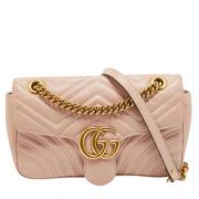 Pre-owned Leather gucci-bags Gucci Vintage , Pink , Dames