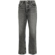 Valen J Denim Jeans Agolde , Gray , Dames