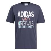 Og Forever Sport T-shirt Adidas , Blue , Heren