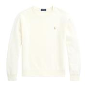 Beige Sweater met Geborduurde Pony Ralph Lauren , Beige , Heren