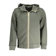 Sportieve Groene Hoodie K-Way , Green , Heren