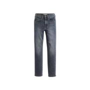 High Rise Straight Jeans Around the Bend Levi's , Black , Dames