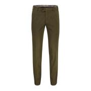 Groene Katoenen Chino Broek Meyer , Green , Heren