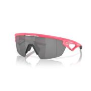 Sportieve Zonnebril voor Buitensport Oakley , Pink , Unisex