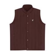 Omkeerbaar Gewatteerd Gilet Jack Lyle & Scott , Brown , Heren