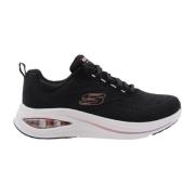 Stijlvolle Sneaker Schoenen voor Mannen Skechers , Black , Dames