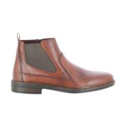 Heren Schoenen Cognac Rieker , Brown , Heren