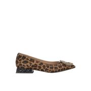 Kristal Ballerina Flats Alma EN Pena , Brown , Dames