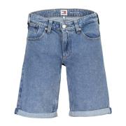 Ronnie Korte Blauwe Jeans Tommy Hilfiger , Blue , Heren