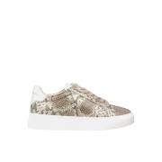 Sneaker met Strass Details Alma EN Pena , Beige , Dames