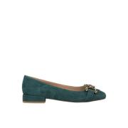 Platte ballerina met stijgbeugel Alma EN Pena , Green , Dames