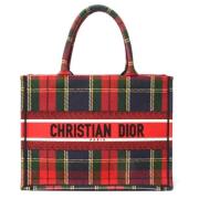 Pre-owned Canvas handbags Dior Vintage , Red , Dames