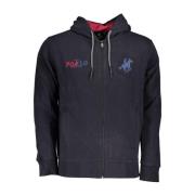 Blauwe Hoodie met Logo Borduursel U.s. Polo Assn. , Blue , Heren