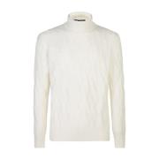 Zwarte Sweatshirt Aw24 Barba , Beige , Heren