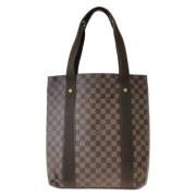 Pre-owned Canvas louis-vuitton-bags Louis Vuitton Vintage , Brown , Da...