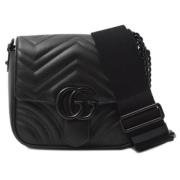 Pre-owned Leather gucci-bags Gucci Vintage , Black , Dames