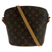 Pre-owned Canvas louis-vuitton-bags Louis Vuitton Vintage , Brown , Da...