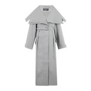 Stijlvolle Trenchcoat Caruso Jacquemus , Gray , Dames