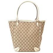 Pre-owned Canvas gucci-bags Gucci Vintage , Brown , Dames