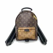 Pre-owned Canvas backpacks Louis Vuitton Vintage , Brown , Heren