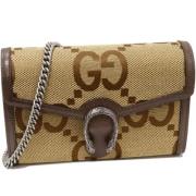 Pre-owned Canvas gucci-bags Gucci Vintage , Brown , Dames