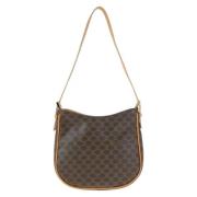 Pre-owned Canvas celine-bags Celine Vintage , Brown , Dames