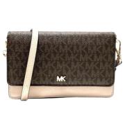 Pre-owned Canvas shoulder-bags Michael Kors Pre-owned , Brown , Dames