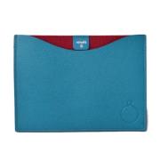 Pre-owned Leather handbags Hermès Vintage , Blue , Dames