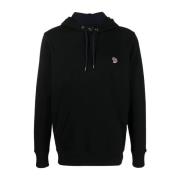 Zwarte Sweaters met Capuchon PS By Paul Smith , Black , Heren