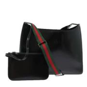 Pre-owned Coated canvas gucci-bags Gucci Vintage , Black , Dames