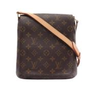 Pre-owned Canvas louis-vuitton-bags Louis Vuitton Vintage , Brown , Da...