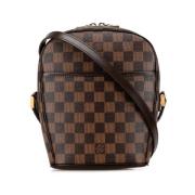 Pre-owned Canvas louis-vuitton-bags Louis Vuitton Vintage , Brown , Da...