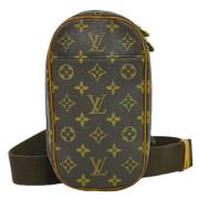 Pre-owned Canvas louis-vuitton-bags Louis Vuitton Vintage , Brown , Da...