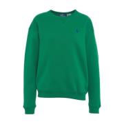 Groene Sweatshirt Aw24 Model 178cm Ralph Lauren , Green , Dames