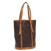 Pre-owned Canvas louis-vuitton-bags Louis Vuitton Vintage , Brown , Da...