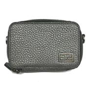 Pre-owned Leather fendi-bags Fendi Vintage , Gray , Dames