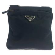 Pre-owned Canvas prada-bags Prada Vintage , Black , Dames