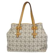 Pre-owned Leather celine-bags Celine Vintage , Gray , Dames