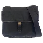 Pre-owned Canvas prada-bags Prada Vintage , Black , Dames