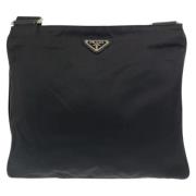 Pre-owned Canvas prada-bags Prada Vintage , Black , Dames