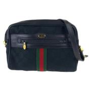 Pre-owned Canvas gucci-bags Gucci Vintage , Black , Dames