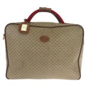 Pre-owned Canvas gucci-bags Gucci Vintage , Brown , Dames