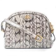 Pre-owned Leather gucci-bags Gucci Vintage , White , Dames