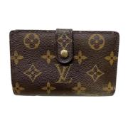 Pre-owned Canvas wallets Louis Vuitton Vintage , Brown , Dames